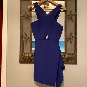 BCBG royal bye cocktail dress